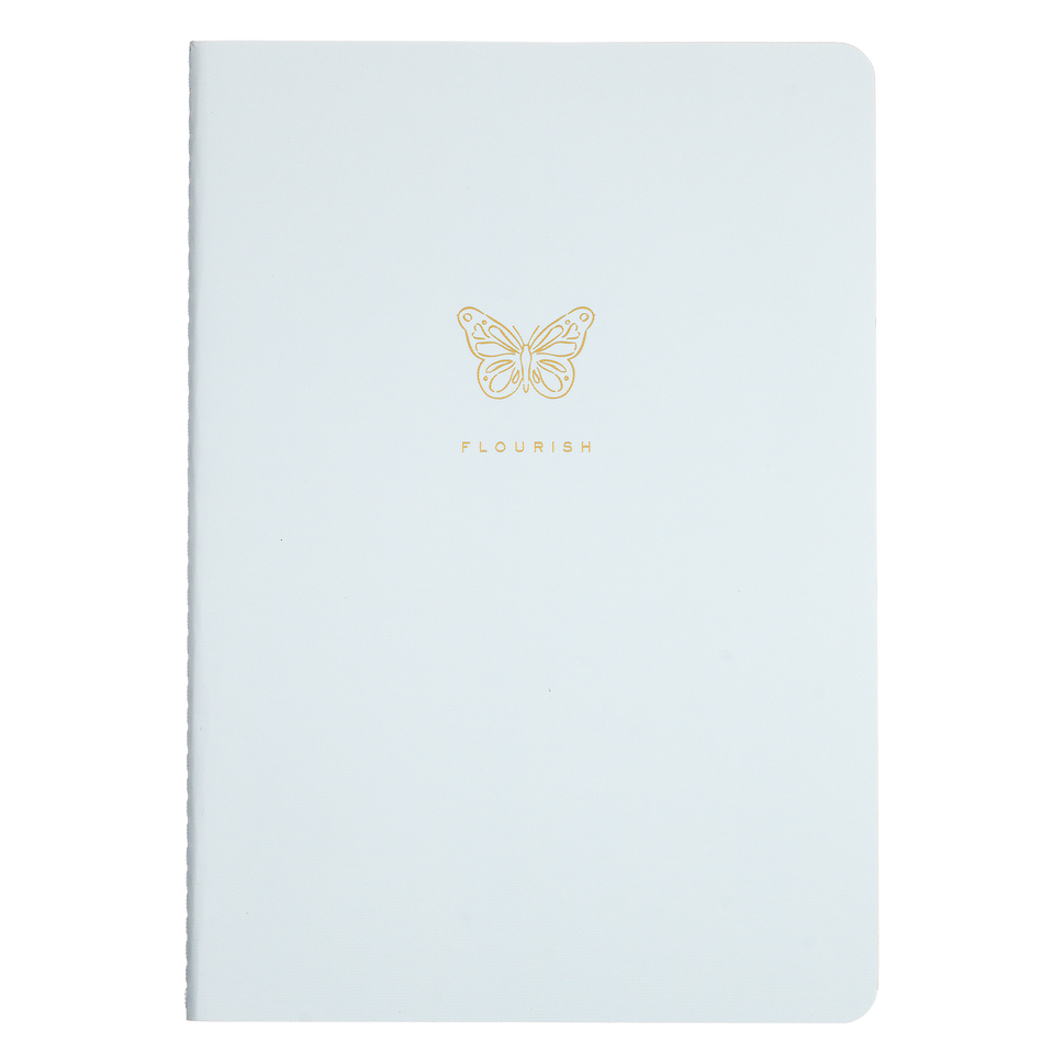 Faith Collection Journal Set/3 Light Blue Asst 6x8.5