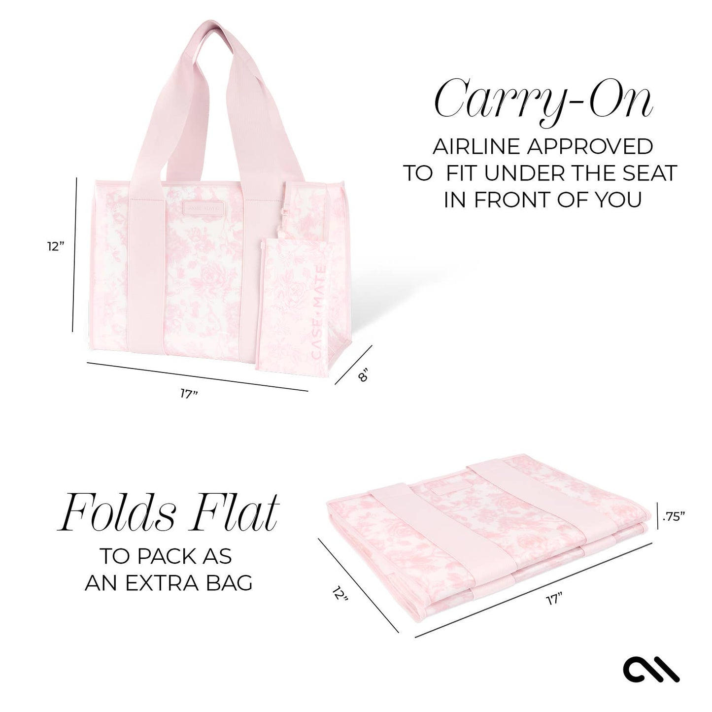 Case-Mate Jelly Tote Ballet Pink Afternoon Rosé