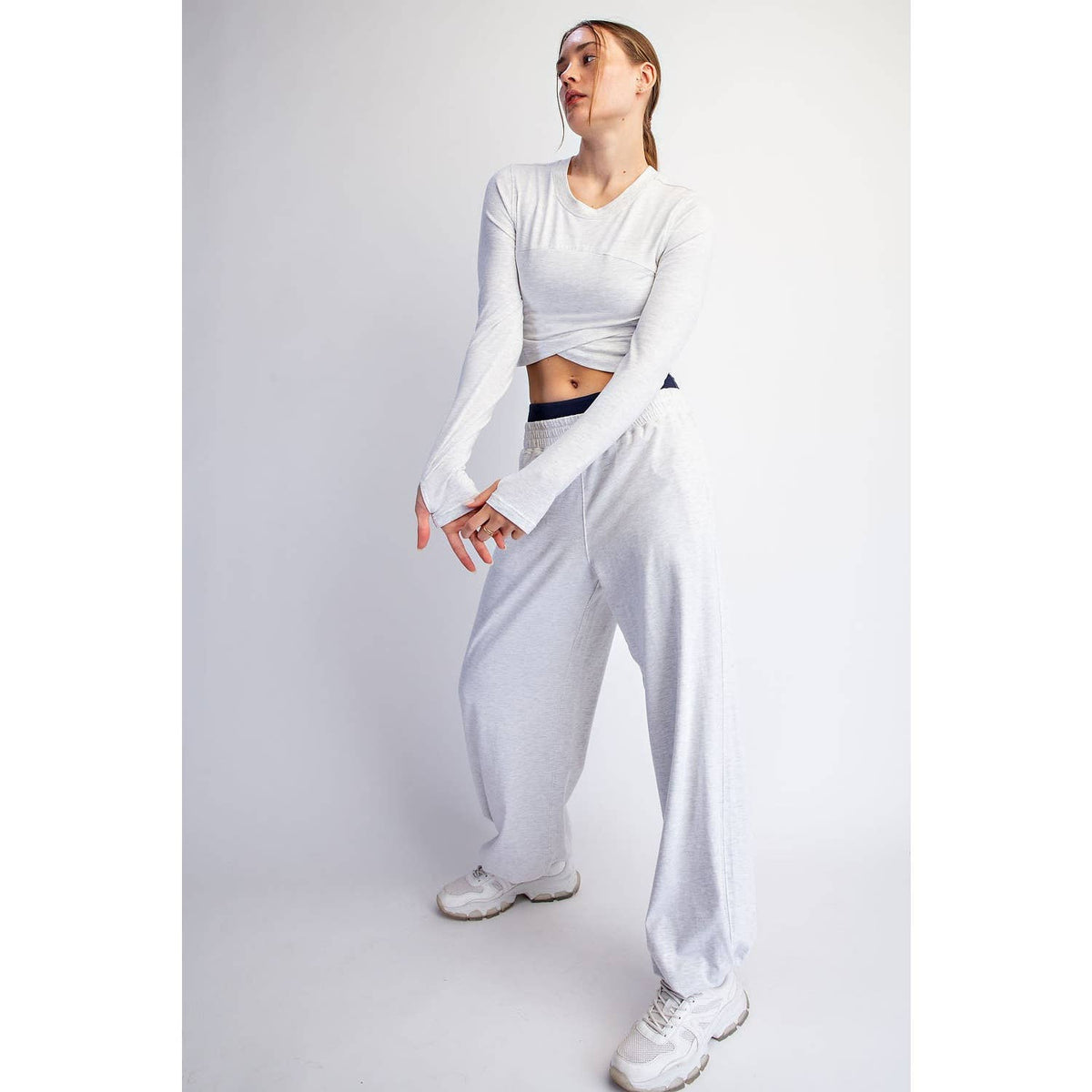 Crossover Long Sleeve Set
