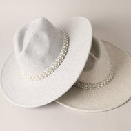 Pearl Felt Fedora