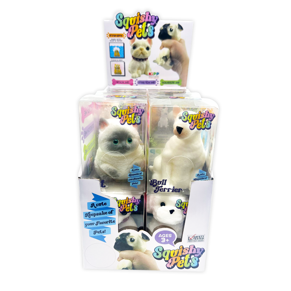 So Much Fun! Squishy Pets Keepsake Assortment - 12/Display: Wholesale Price