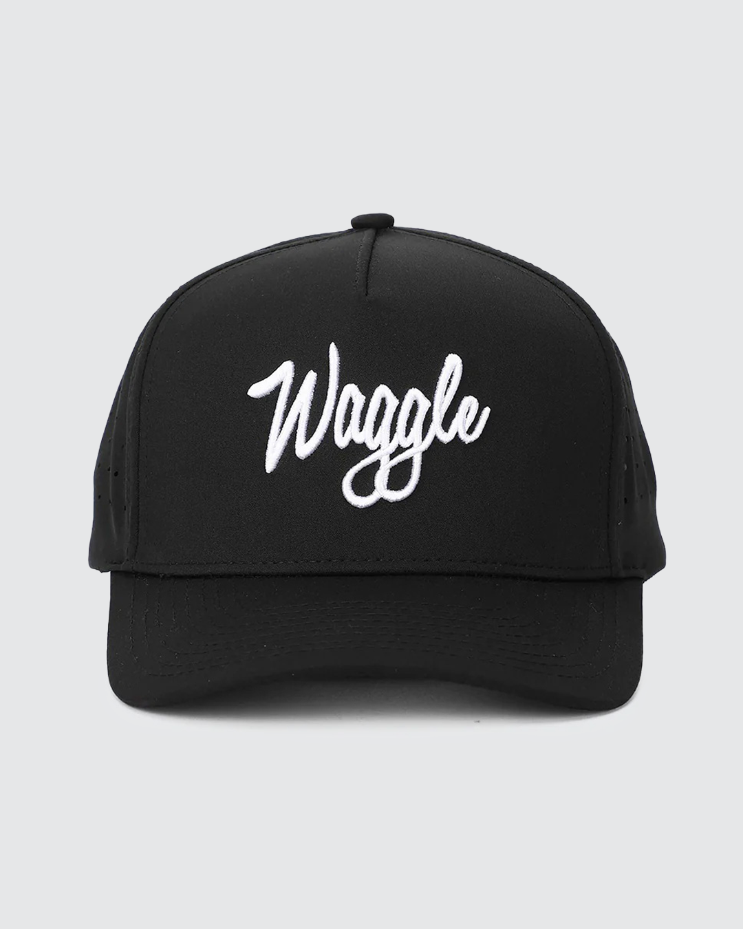 Waggle Brand Hat - Black: Black