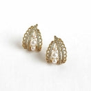 Switch Vintage Palace Style Lace Pearl Stud Earrings 2 image