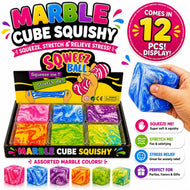Marbled Cube Squeeze  – Viral Swirl Cubes