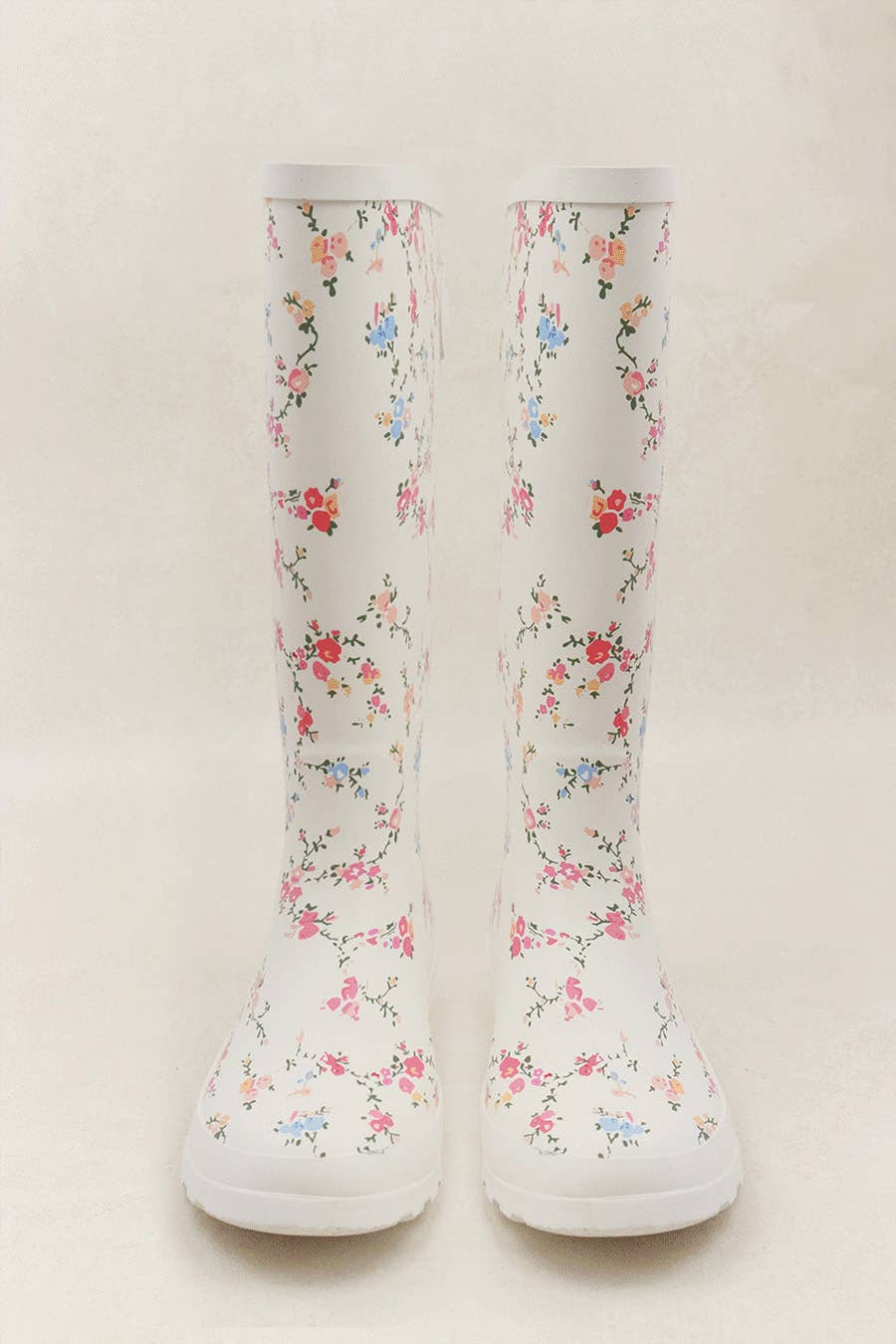 Floral Rain Boots
