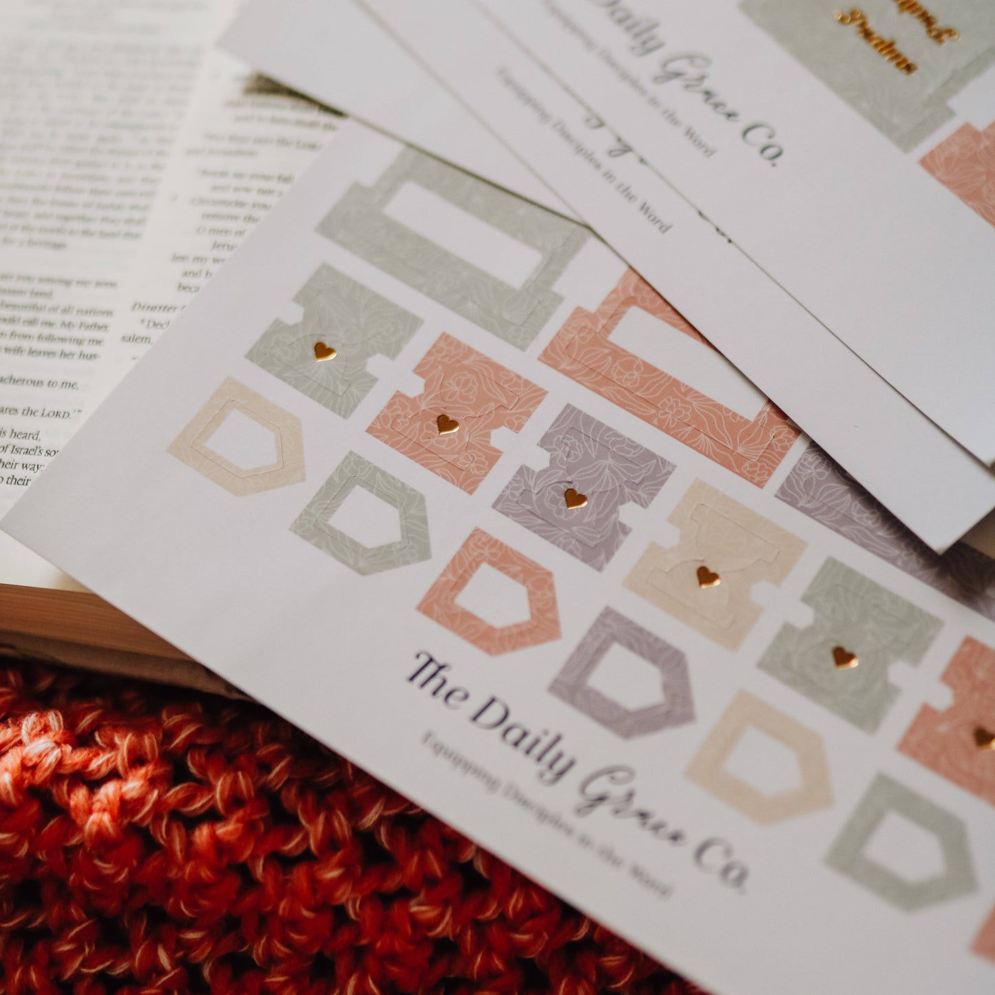 PASTEL FLORAL BIBLE TABS