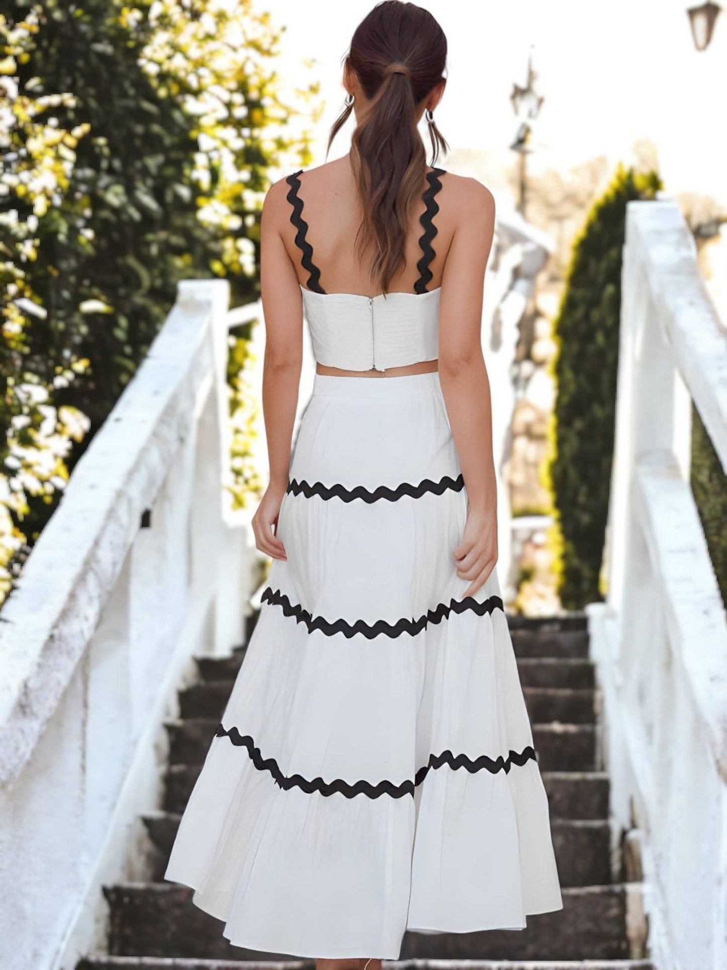 Croptop & Skirt Set