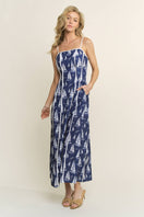 Switch PRINTED PIPING DETAIL MAXI DRESS 3 image