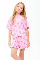 Switch Ribbon Print Top and Shorts Set 3 image
