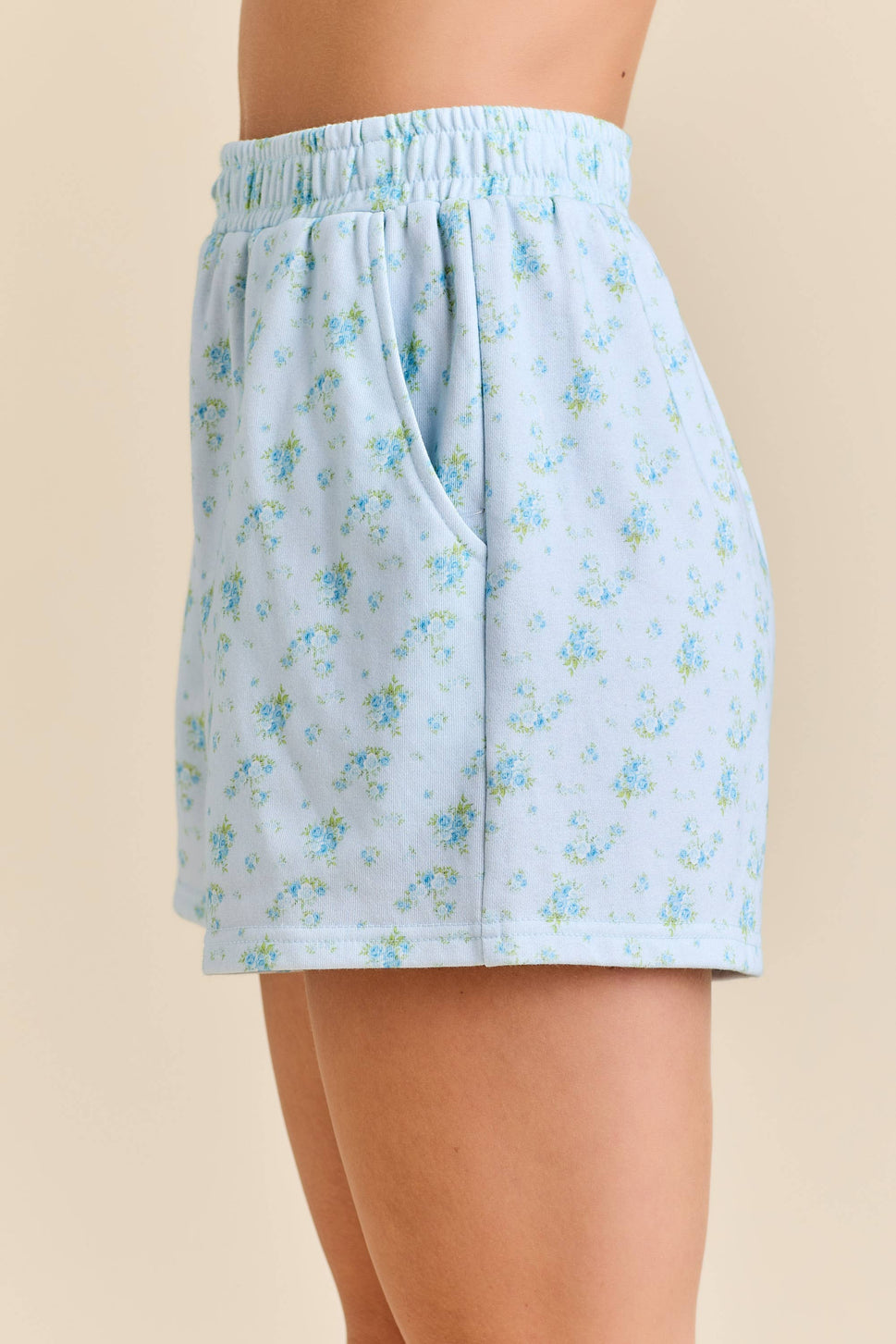 FLORAL PRINT HOODIE SET – PASTEL COZY LOUNGEWEAR