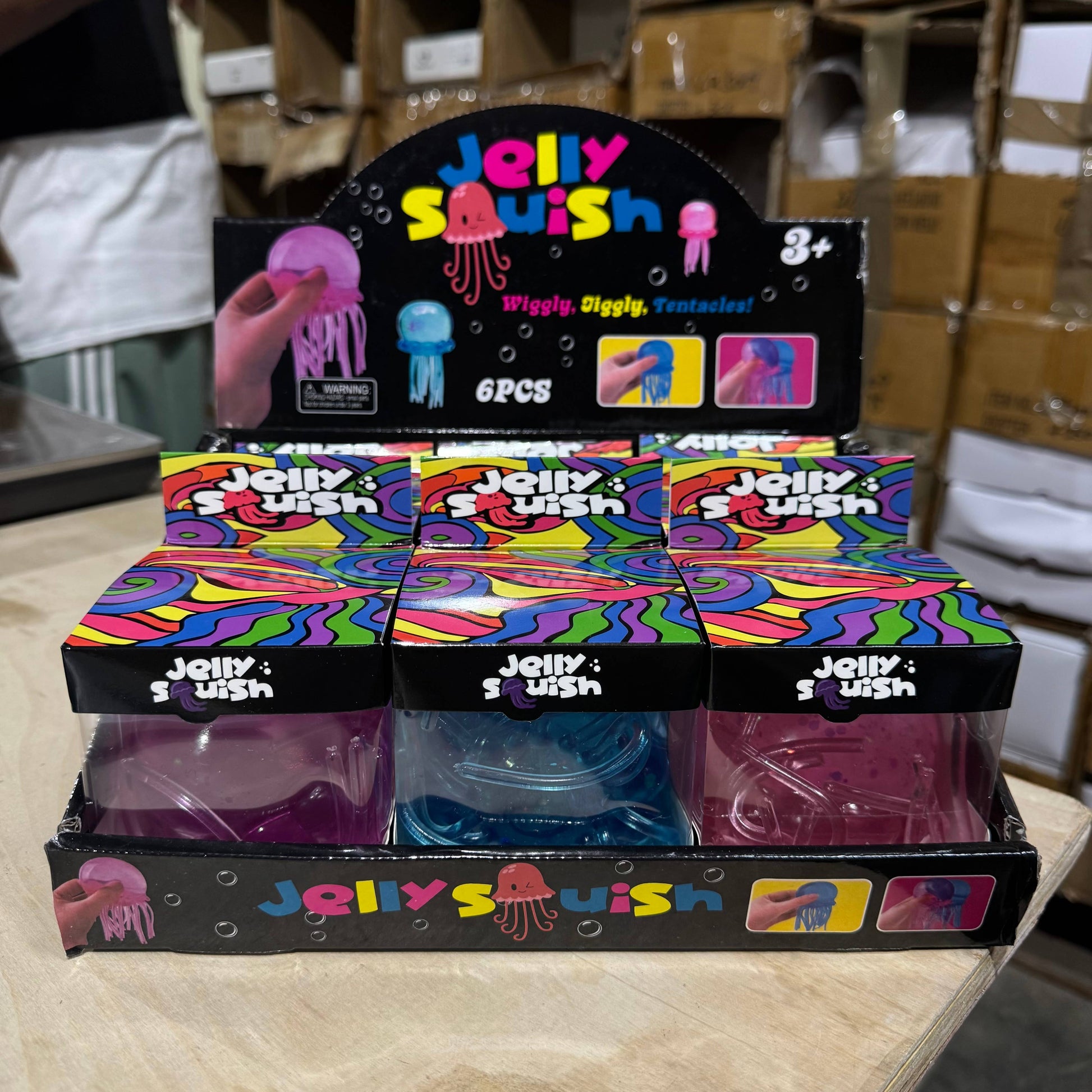JUMBO Sugar Squeeze Jellyfish 6pc | A165