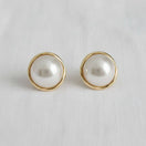 Switch Pearl Stud Earrings 2 image