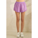 Switch Boho Stripe Ruffle Lounge Shorts 2 image