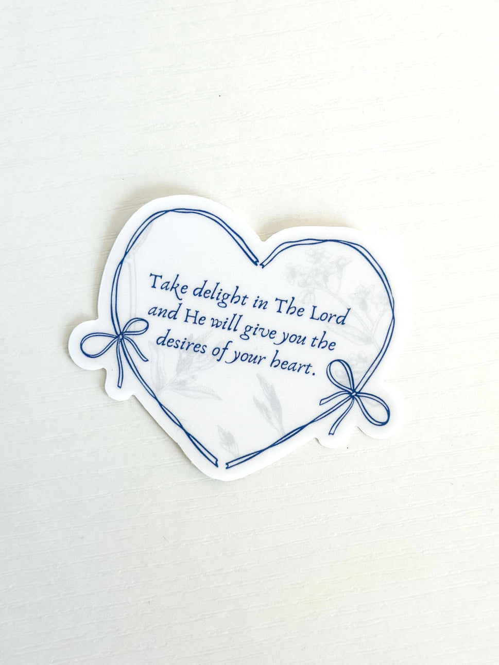 Psalm 37:4 Sticker