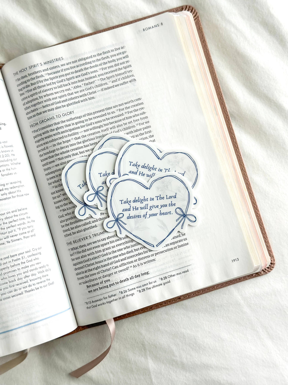 Psalm 37:4 Sticker