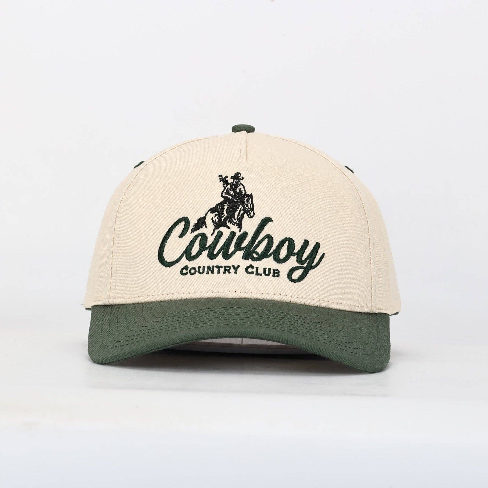 Rodeo Golfer Hat Green: Green / OS