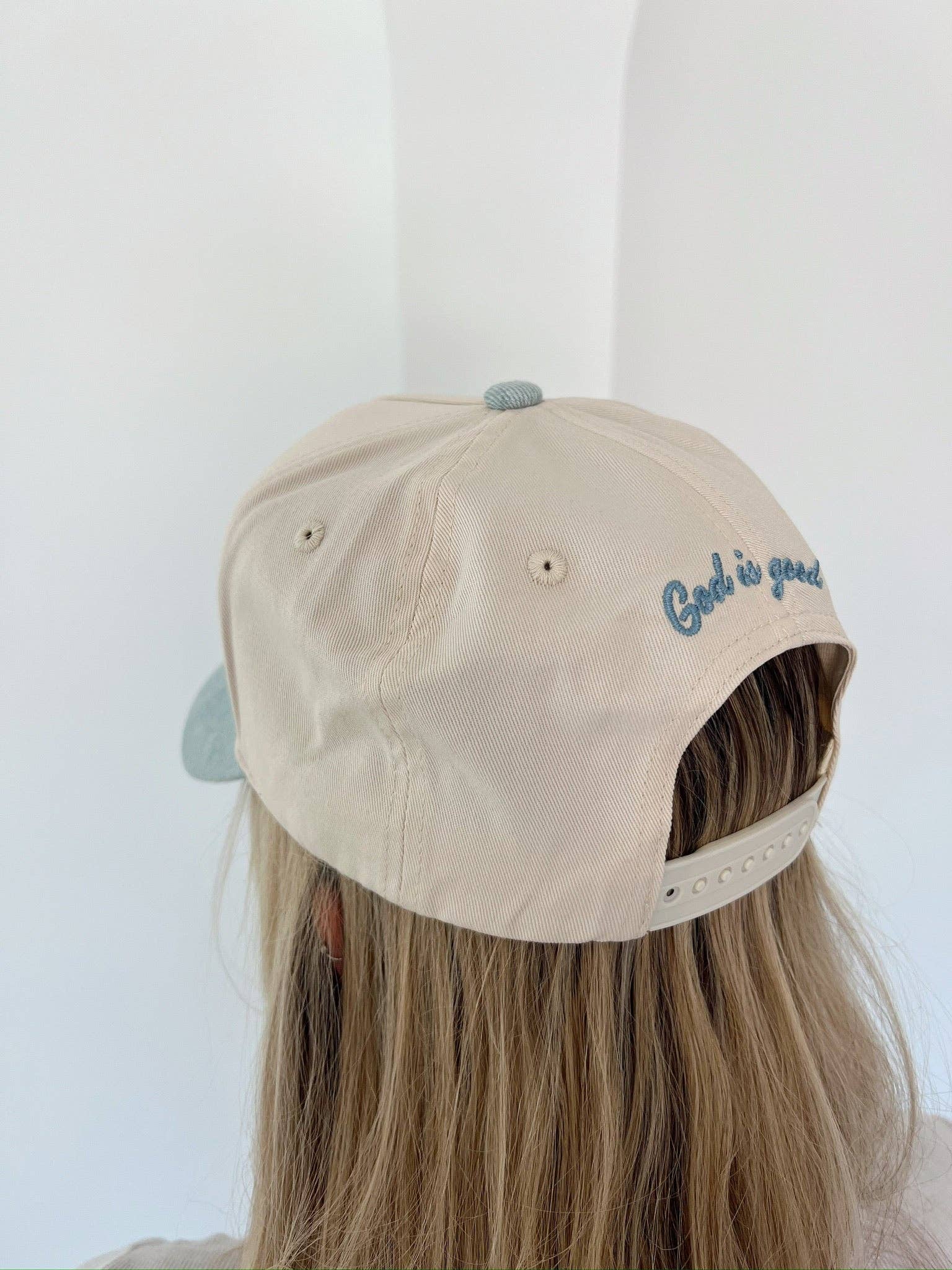 Make Heaven Crowded - Vintage Trucker Hat: Pink