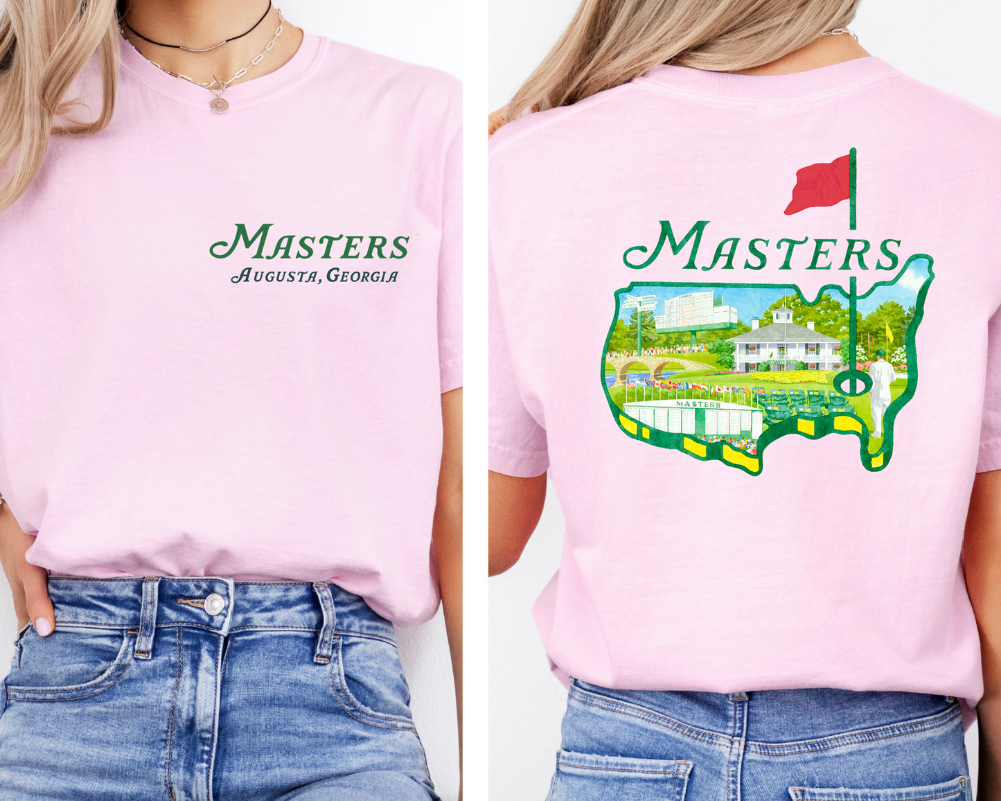 Masters Golf Tee: Bella Canvas