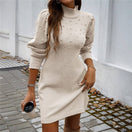 Switch Mockneck Sweater Dress 3 image