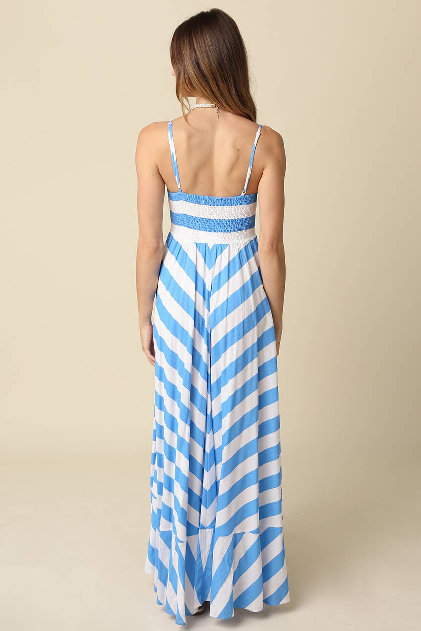 Brenda Stripe Maxi Dress