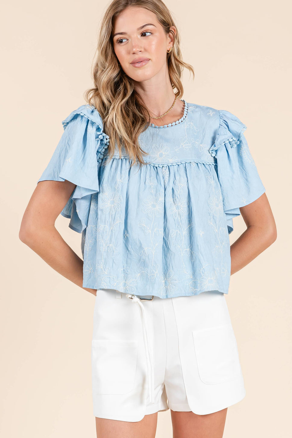 Embriodery Top