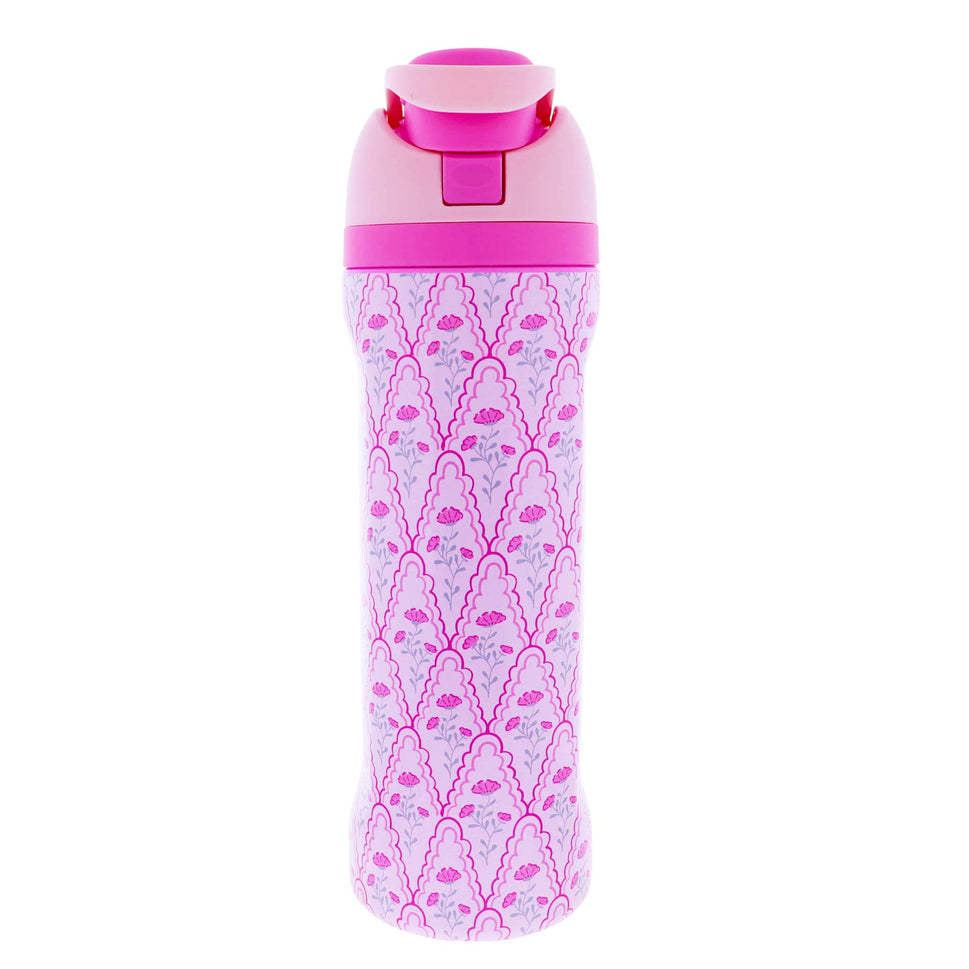 Rosey Lane 24 Oz. Water Bottle With Straw Cap