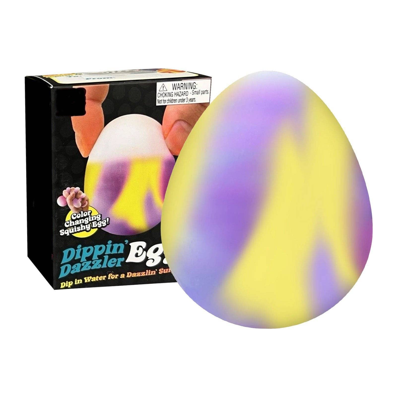 Color Changing Squishy Egg Cold Water Fidget Toy: TPR