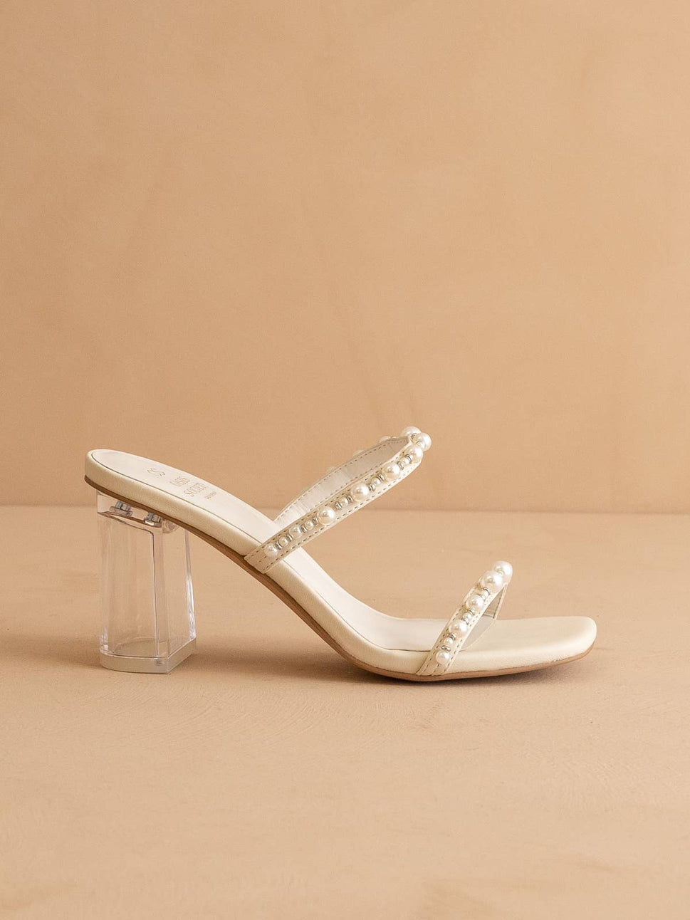 Strappy Pearl Heels