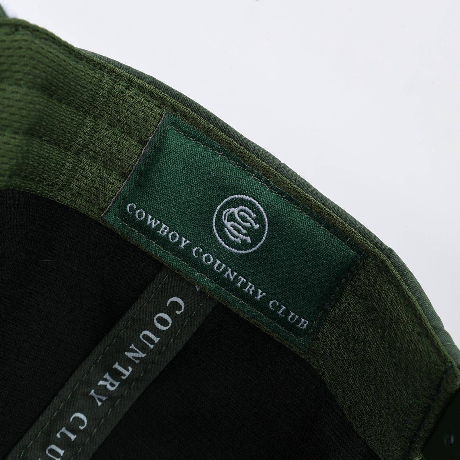 Rodeo Golfer Hat Green: Green / OS