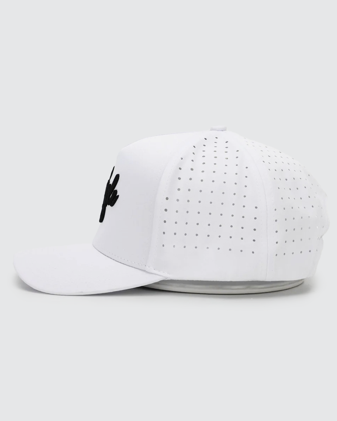 Waggle Brand Hat - White: White