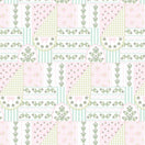 Switch Patchwork Ruffle Hem Shorts Pajama Set 2 image