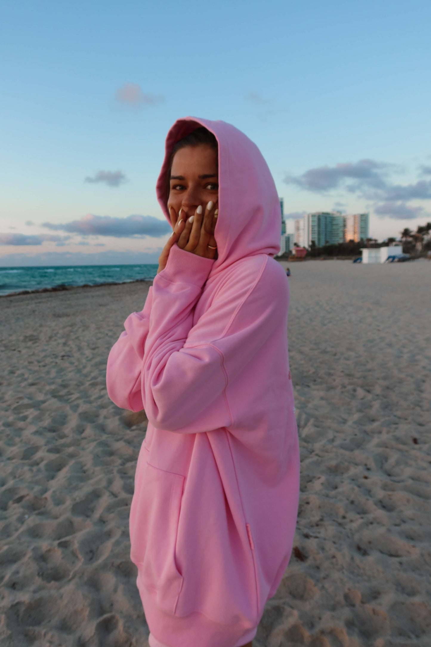 Lottie Bikini Beaded Ocean Hoodie