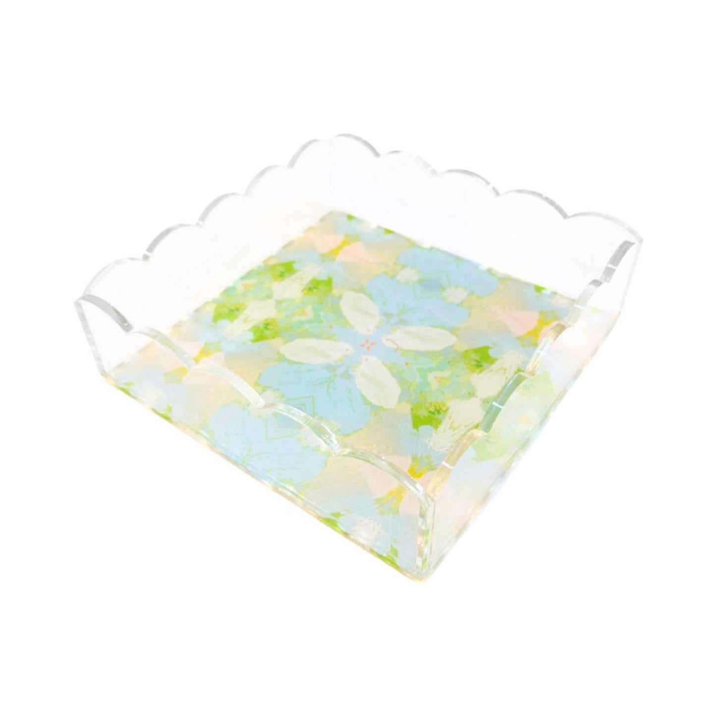 Laura Park Elephant Falls Scalloped Tray Small