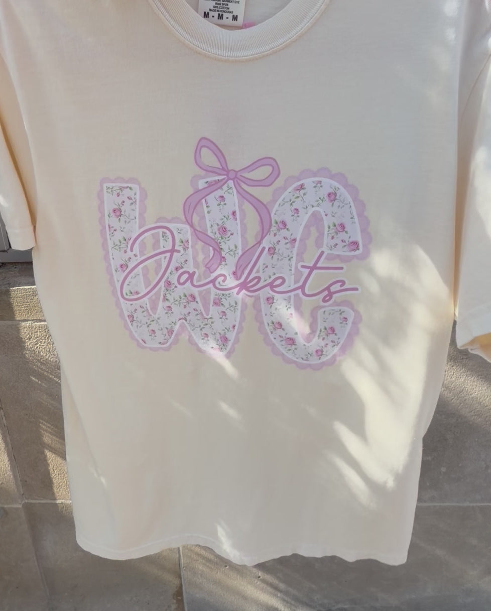Floral WC t-shirt